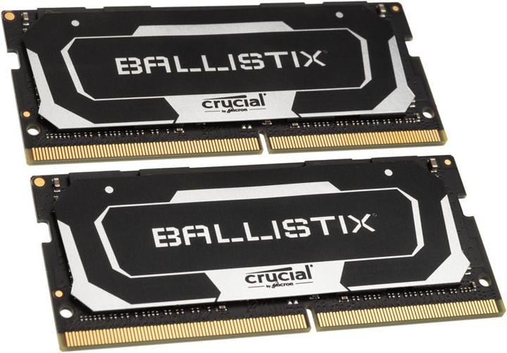 Produktbild Crucial Ballistix BL2K32G32C16S4B (2 x 32GB, 3200 MHz, DDR4-RAM, SO-DIMM)