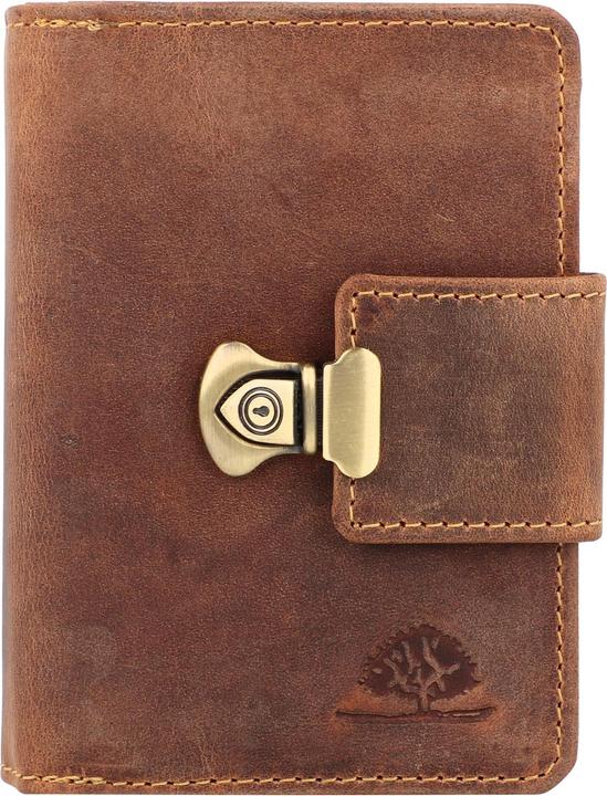 Greenburry Vintage Geldbörse Leder 12,5 cm