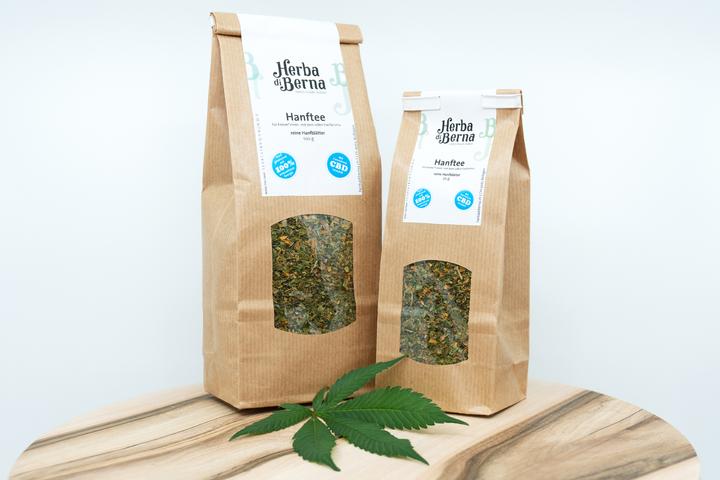 Actual product image Herba di Berna Hemp tea (100 g)