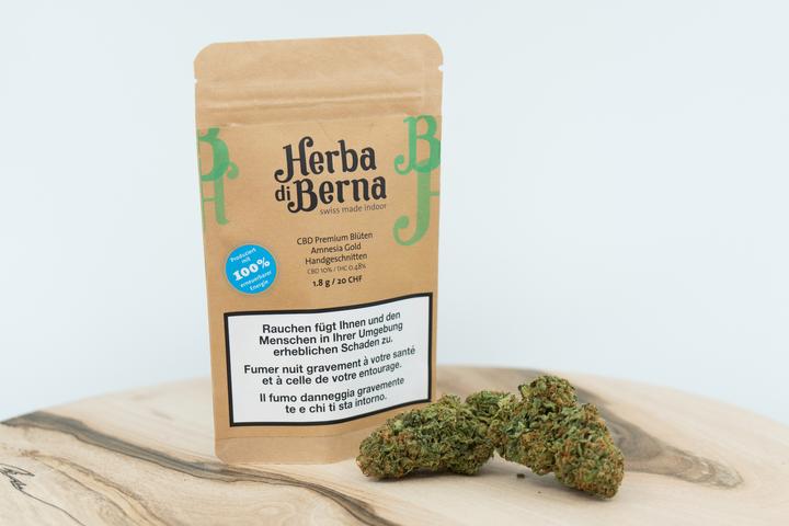 Produktbild Herba di Berna Amnesia Gold (1.80 g, Indoor)