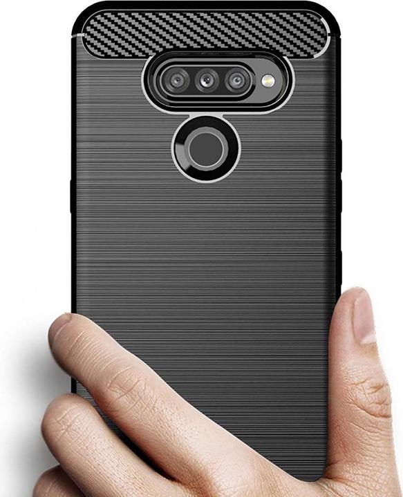Produktbild Screenguard LG K50S Hülle Carbon Brushed Soft TPU (LG K50s)
