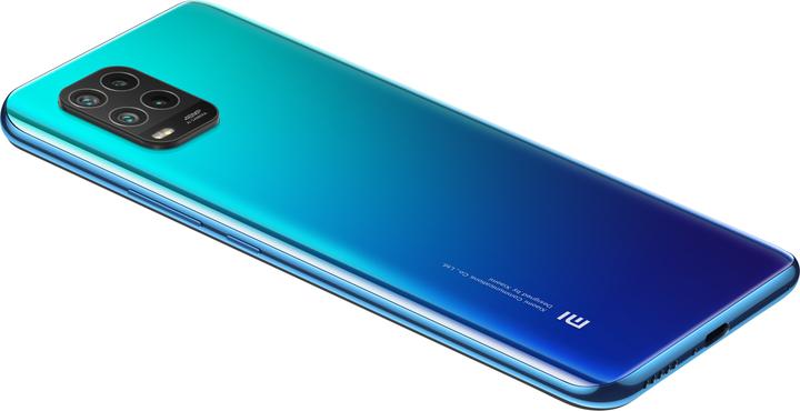 Actual product image Xiaomi Mi 10 Lite 5G (128 GB, Aurora Blue, 6.57", Dual SIM, 48 Mpx, 5G)