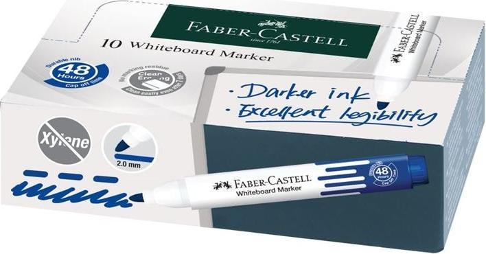 Actual product image Faber-Castell Faber Castell Pack of 10 Blackboard Markers (2 mm, 1 x)