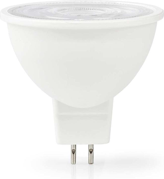 Immagine prodotto Nedis LBGU53MR163 Lampada LED GU5.3 Spot 6,5 W 550 lm 2700 K Bianco caldo Trasparente Numero di lampade (GU5.3, 6.50 W, 550 lm, 1 x, F)