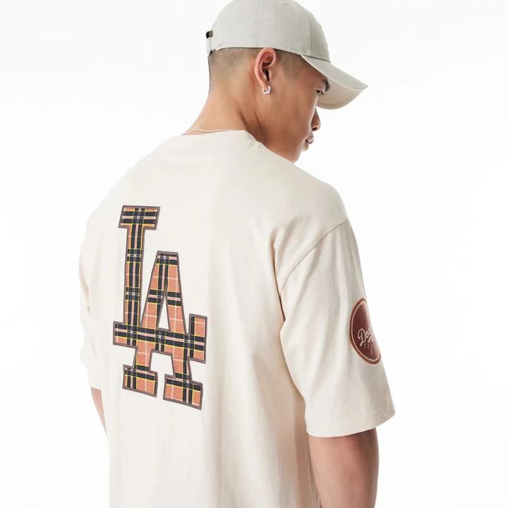 Produktbild New Era t-hirt lo angele dodger mlb tartan infill (S)