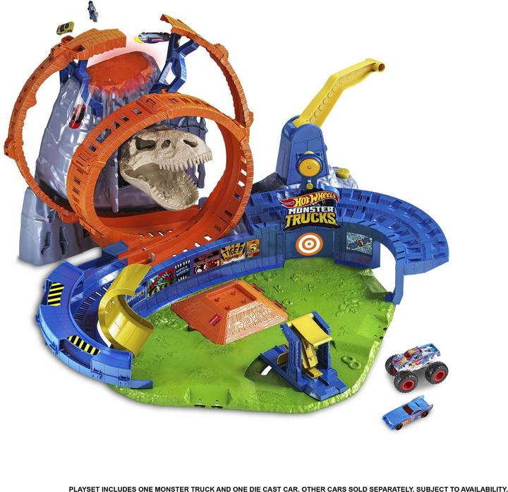 Hot Wheels Monster Trucks Vulkan Arena Spielset