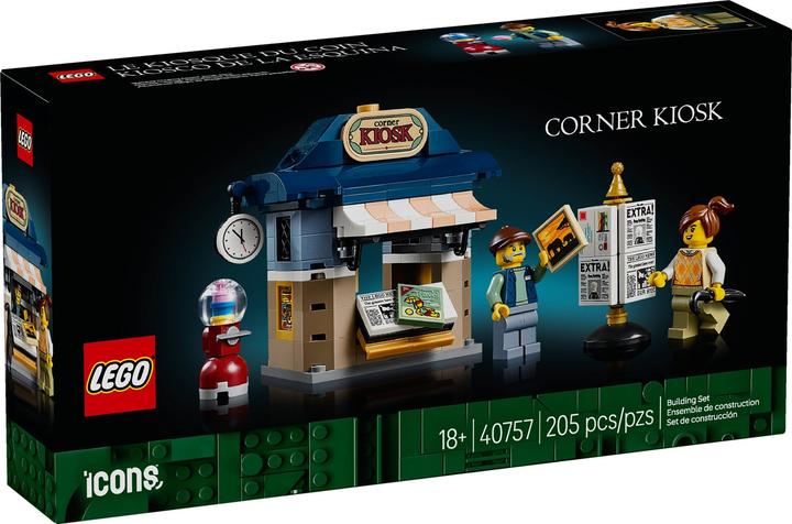 Actual product image LEGO Kiosk on the corner (40757, LEGO Icons)