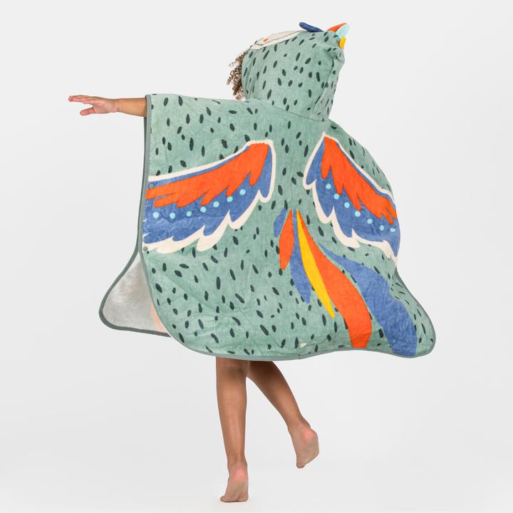 Image du produit Nabaiji Poncho de bain Bébé - Peroquet vert (95 C)