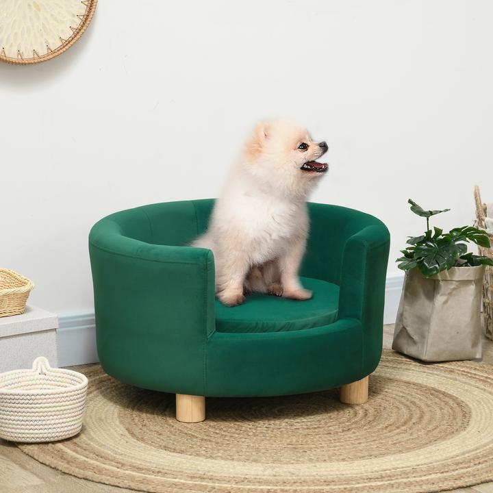 Produktbild PawHut Hundesofa mit kuschligem Stoffbezug (Hund)