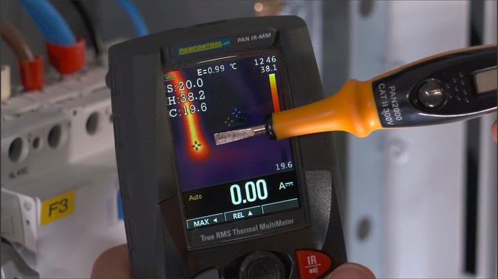 Produktbild Pancontrol Digital Multimeter mit Infrarot-Kamera, PAN IR-MM