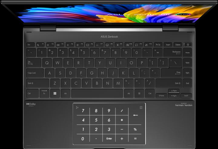 Actual product image ASUS UN5401QA-KN186W AMD Ryzen 9 5900HX 14inch WQXGA+ 16GB 512GB SSD UMA W11H Jade Black (P) (14", AMD Ryzen 9 5900HX, 512 GB)