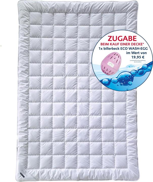 Produktbild Billerbeck Faserdecke Super Wash - 135 x 200 cm mittel (M) (135 x 200 cm)
