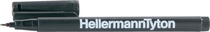 HellermannTyton Markierstift 2er Set schwarz (Schwarz, 2 x)
