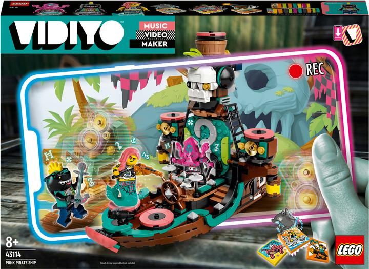 Produktbild LEGO Punk Pirate Ship (43114, LEGO Vidiyo)