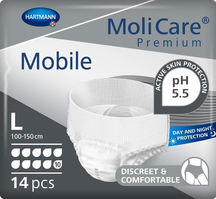 Actual product image MoliCare Mobile 10 Incontinence Pants (14 x, L)
