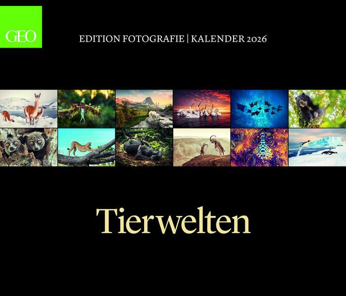 Produktbild Neumann GEO Edition: Tierwelten 2026 - Wand-Kalender - Tier-Kalender - 70x60 (Deutsch)