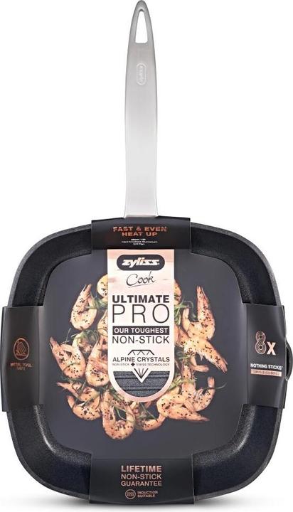 Actual product image Zyliss Ultimate Pro (26 cm, Grill pan, Aluminium, Stainless steel)