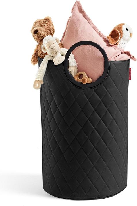 Produktbild reisenthel Wäschekorb Frame Rhombus 65 l, Schwarz (65 l)