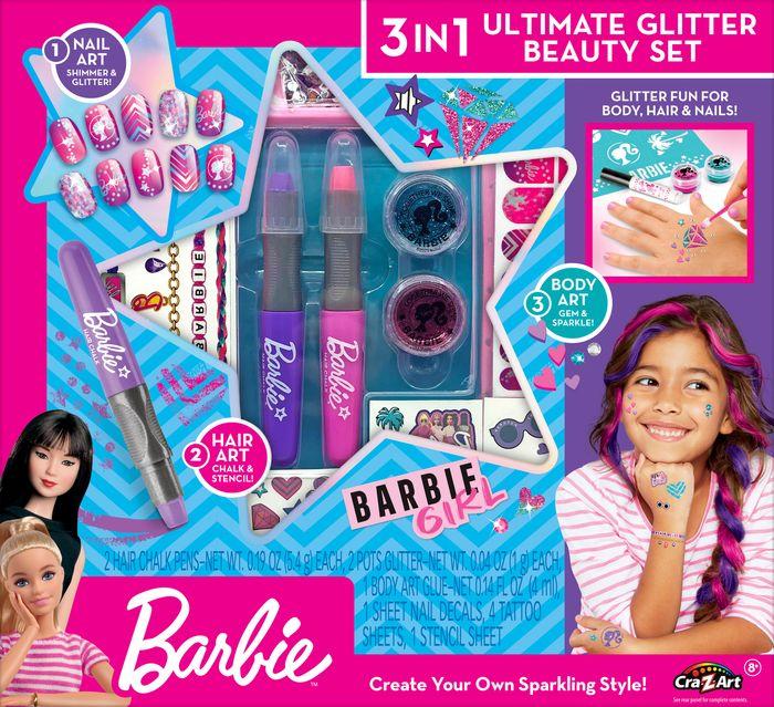 Produktbild Barbie Beauty Set 3 in 1 Ultimate Glitter