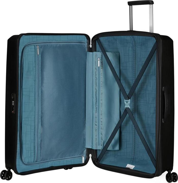 Image du produit American Tourister Valise de voyage Aerostep 101.5 L, Black (101.50 l, XL (à partir de 115l))