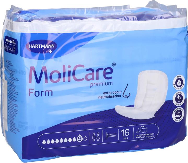Produktbild MoliCare Form 9 Inkontinenz Einlage (16 x, Large)
