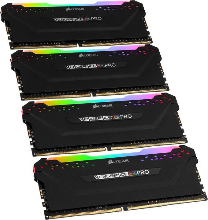 Produktbild Corsair Vengeance RGB Pro (4 x 8GB, 3200 MHz, DDR4-RAM, DIMM)