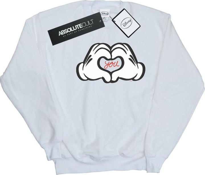 Produktbild Disney Mickey Mouse Loves You Sweatshirt Mädchen (152, 158)