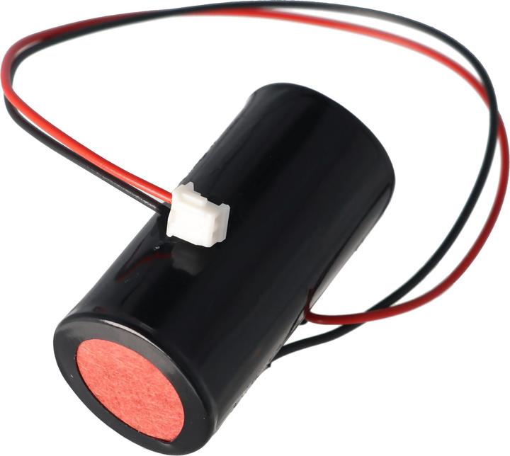 Produktbild AccuCell Batterie für die DOM Panasonic CR-2/3AZ Batterie mit Kabel und Stecker (1 Stk., CR2, 1800 mAh)