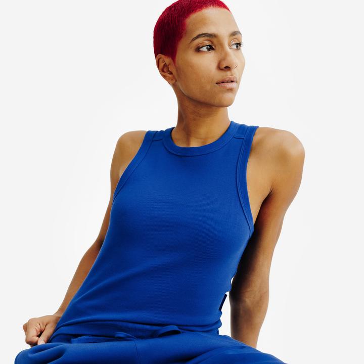 Decathlon Tanktop Damen - Elementals blau