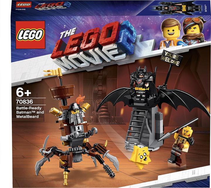 Actual product image LEGO Ready for action Batman and Iron Beard (70836)