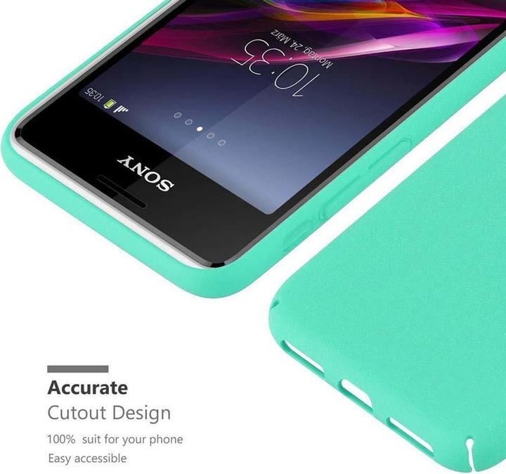 Actual product image Cadorabo Hard Cover Frosty Cover (Sony Xperia E1)
