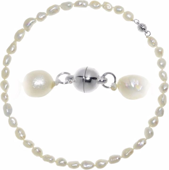 Image du produit Bijouteria Chaîne de perles (Argent 925, Perle d'eau douce, 42 cm)