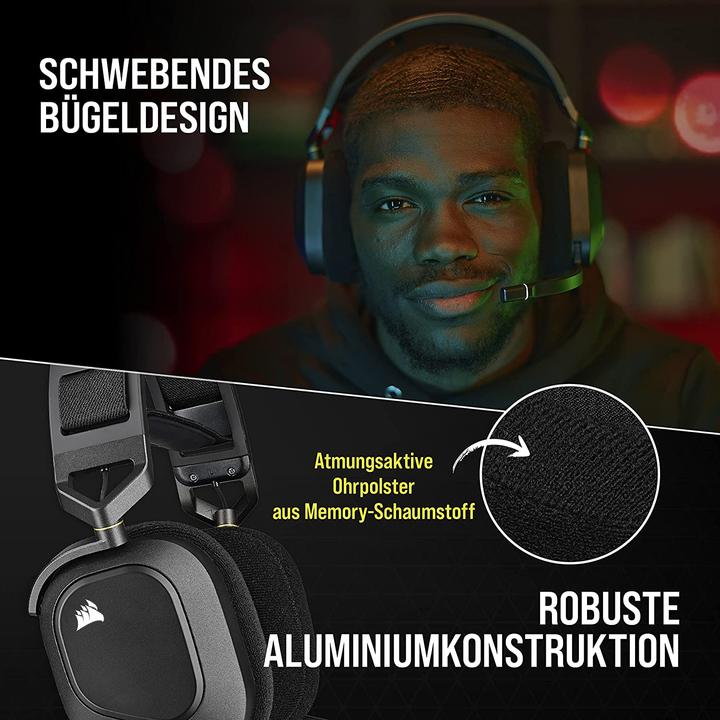 Produktbild Corsair HS80 (Wireless) (Kabellos)