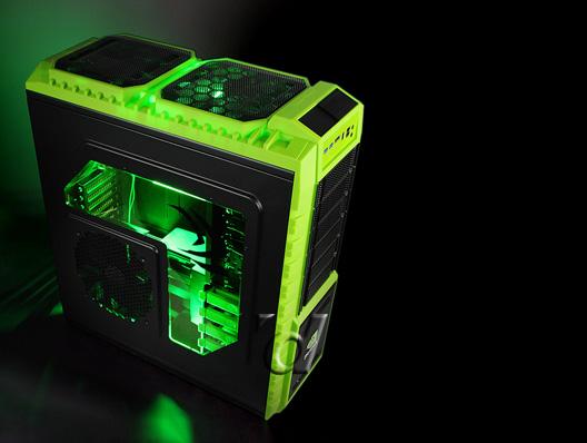 Actual product image Cooler Master HAF X NV-942-KKN1 Big-Tower - NVIDIA Edition (E-ATX, XL-ATX, ATX)