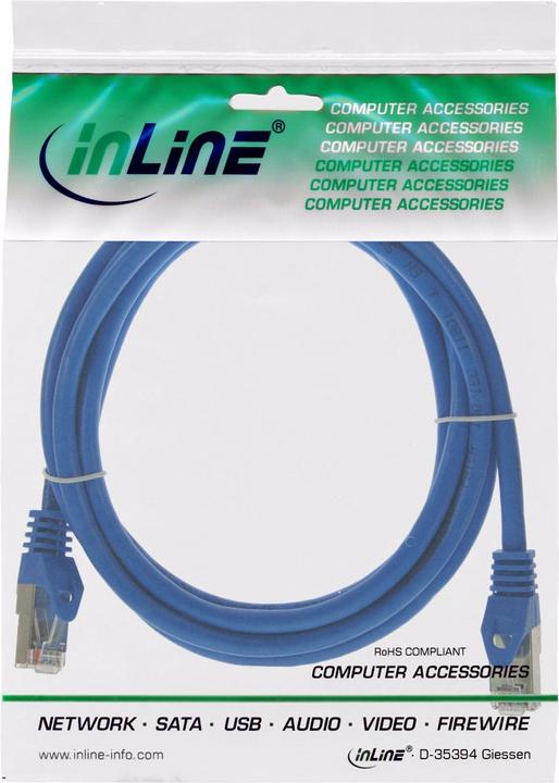 Actual product image InLine Patch cable (F/UTP, CAT5e, 3 m)