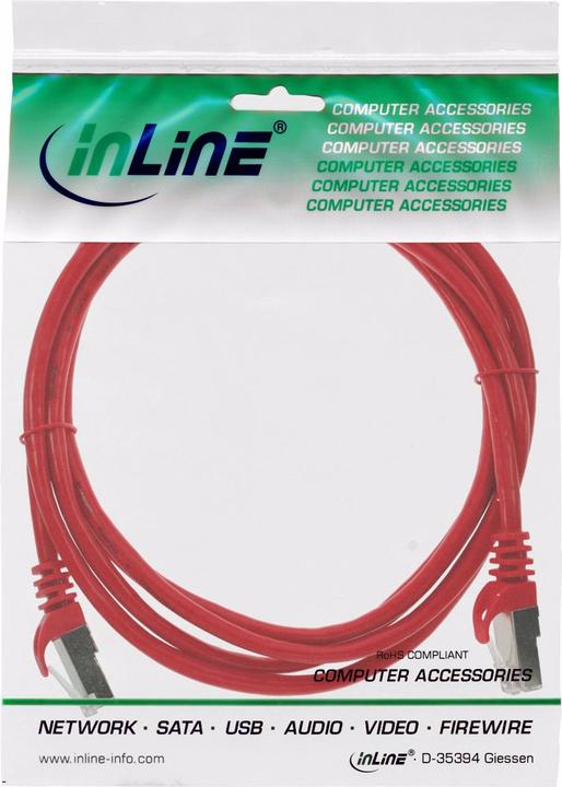 Produktbild InLine Patchkabel (F/UTP, CAT5e, 0.30 m)