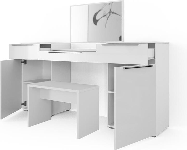 Vicco Lilli mit Hocker (190 x 90 x 39 cm)