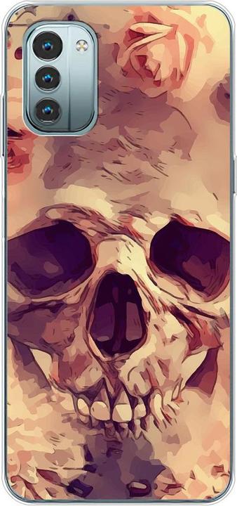 Flowers skull
