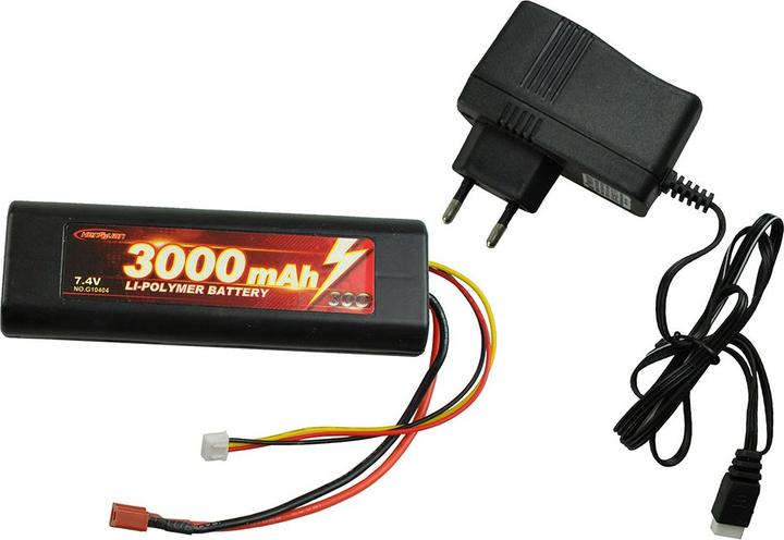 Produktbild Amewi AMXRock RCX10PTS Elektro Brushed Crawler Kette 1:10 RTR Militär grün (RTR Ready-to-Run)