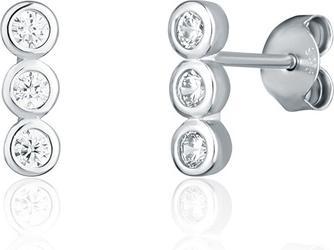 Produktbild JVD Timeless silver earrings with clear zircons SVLE1773XJ4BI00