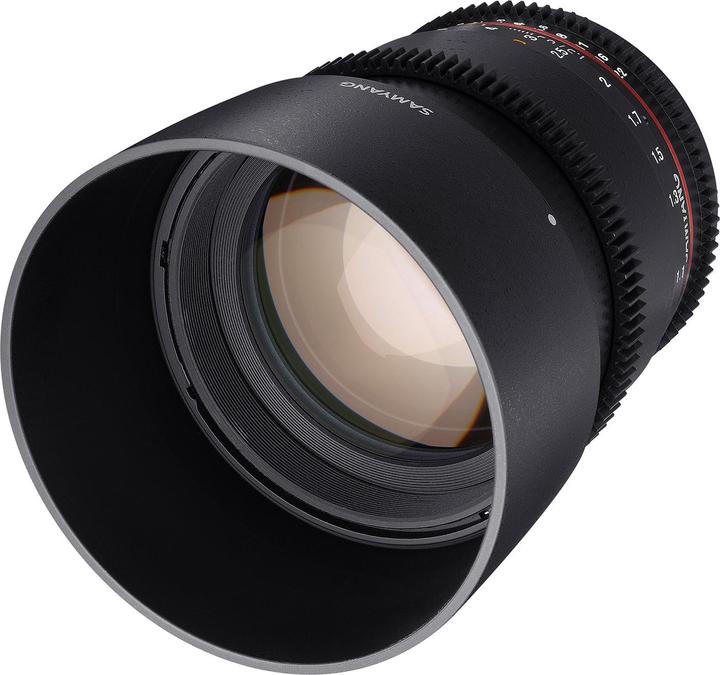 Image du produit Samyang 85mm T1.5 VDSLR II Canon EF (Canon EF, Plein format)