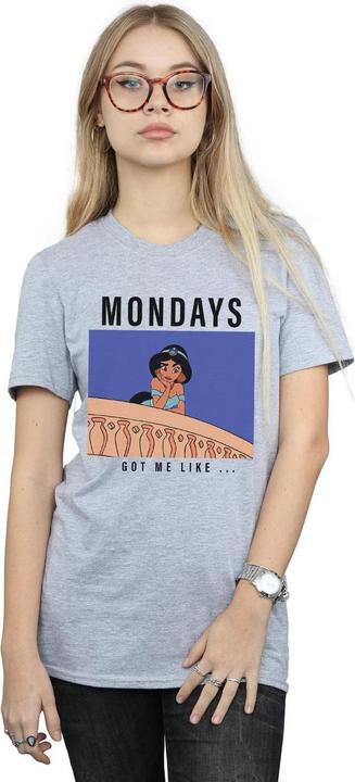 Produktbild Disney Princess Jasmine Mondays Got Me Like TShirt (3XL)
