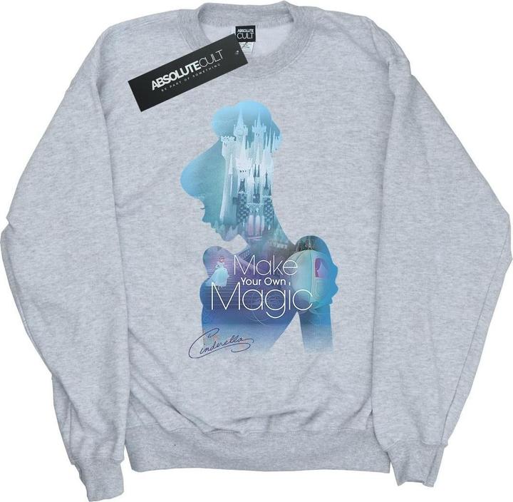 Disney Princess Cinderella Filled Silhouette Sweatshirt Mädchen