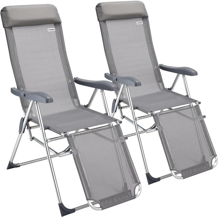Actual product image Casaria Set of 2 garden chairs