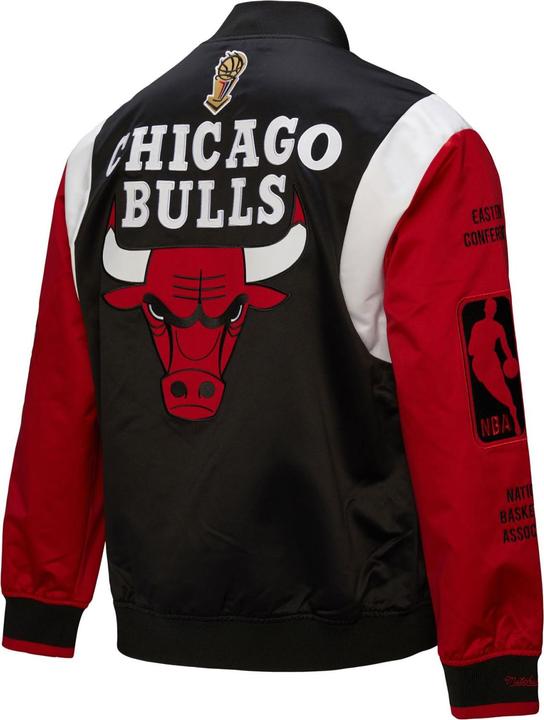 Produktbild Mitchell & Ness M&N Heavyweight Satin Jacket NBA Chicago Bulls - L (L)