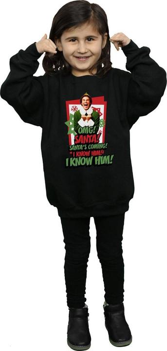 Image du produit Elf - Sweat OMG SANTA - Fille (140, 146)