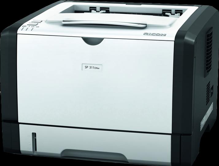 Actual product image RICOH SP 311DNw (Laser, Black and white)