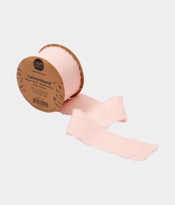 Produktbild I Am Creative Leinenband, vielseitiges Geschenkband (Geschenkband, 1 x)