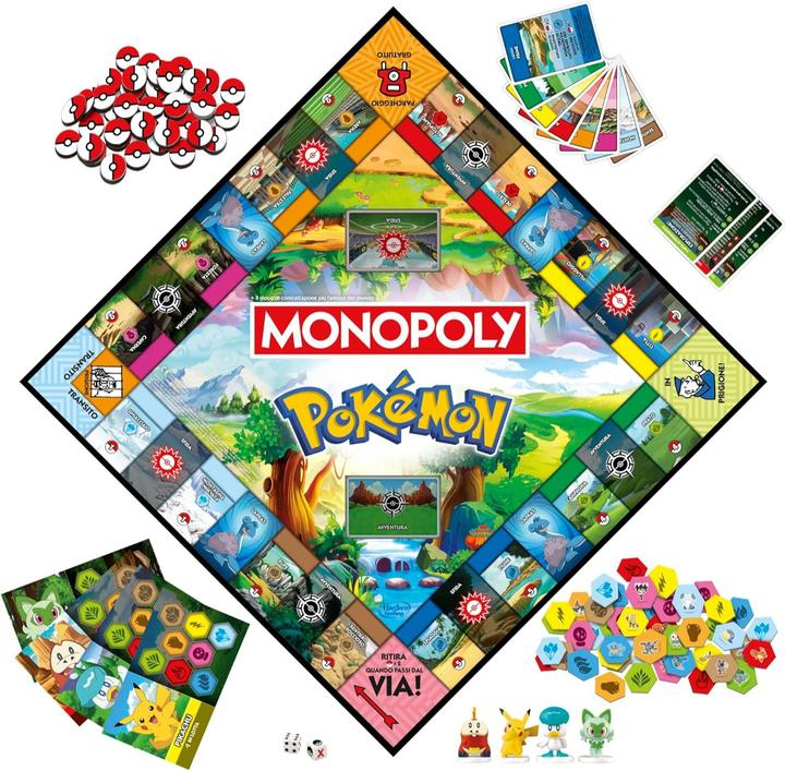 Image du produit Monopoly Pokémon Edition Brettspiel (Allemand)