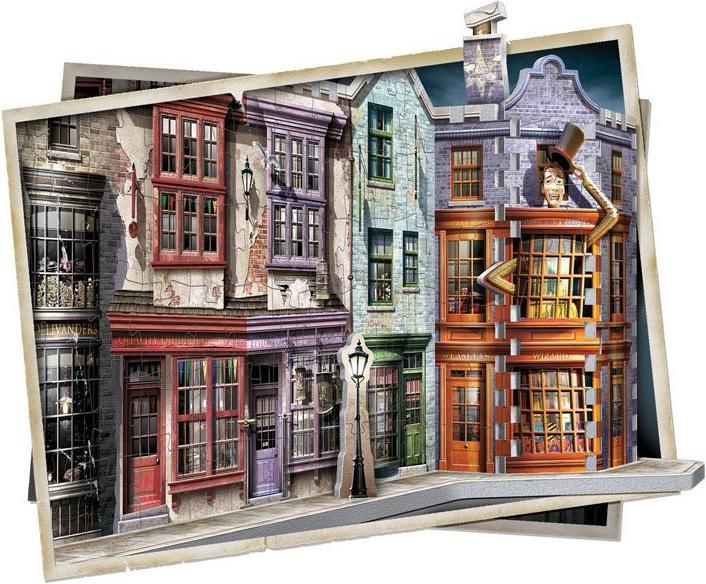 Image du produit Wrebbit 3D Harry Potter Ruelle de l'Angle - W01010 TACTIQUE (450 pièces)